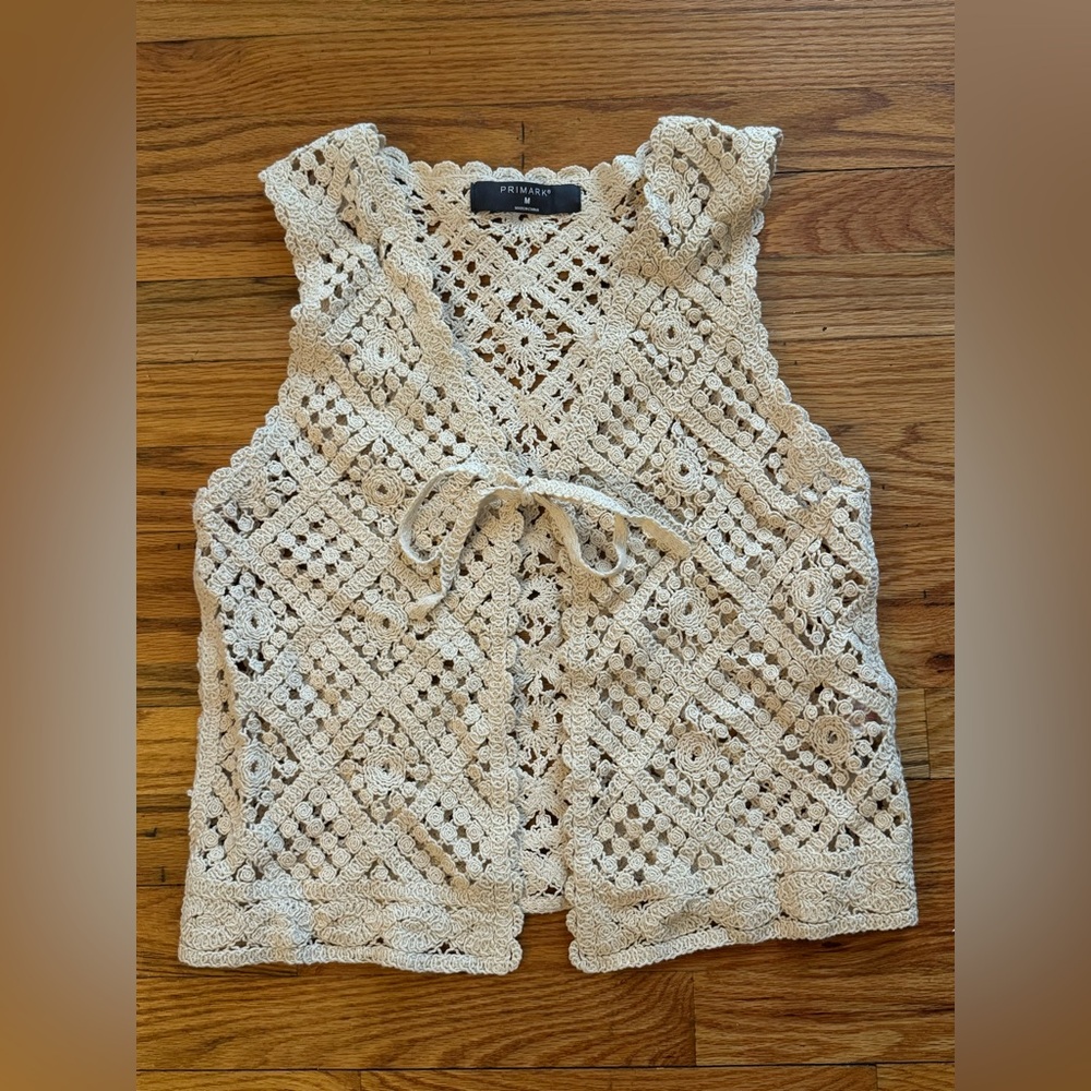 Primark crocheted vest